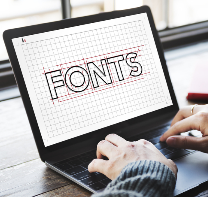 Les typographies Les typographies